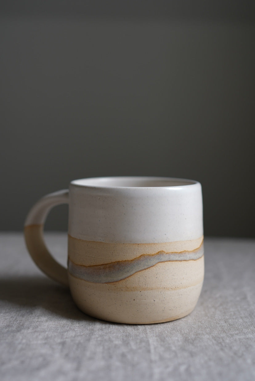 Handmade Stoneware Mug ~ River Series