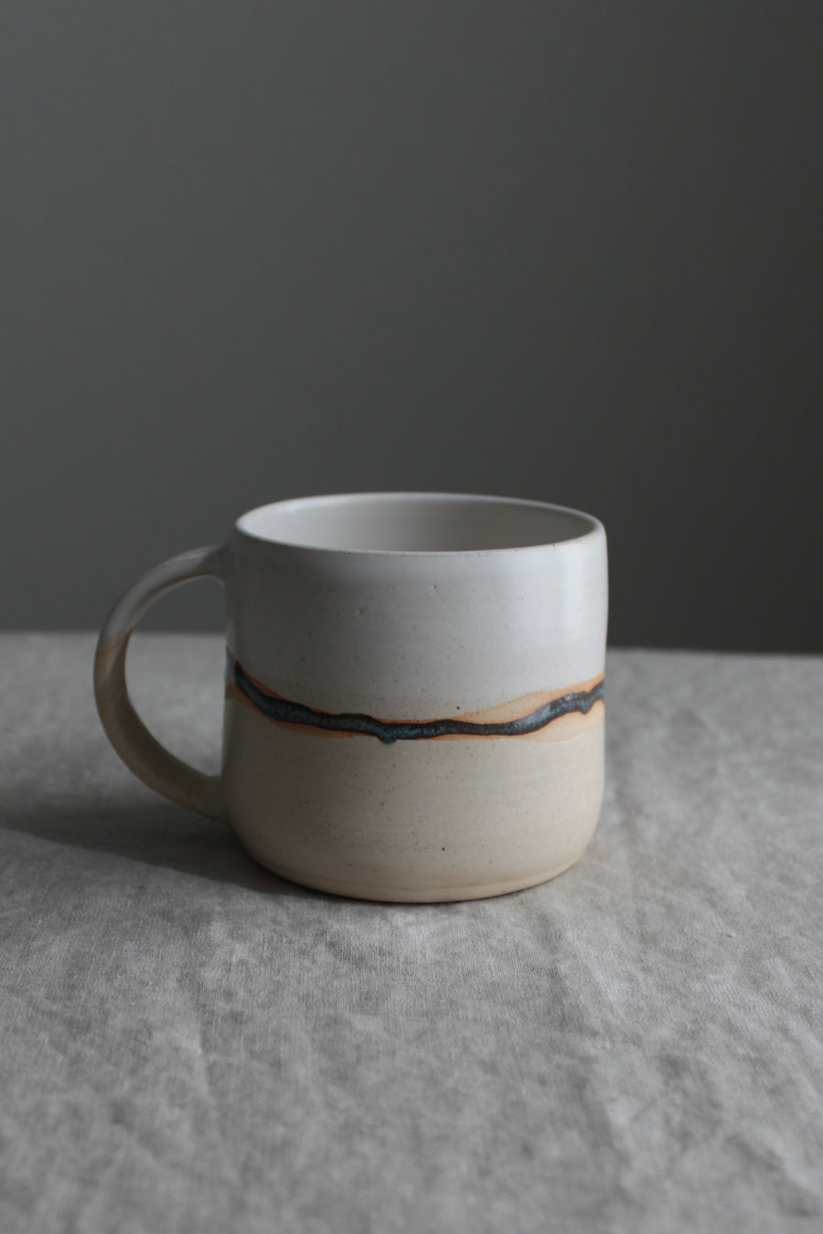 Handmade Stoneware Mug ~ River Series